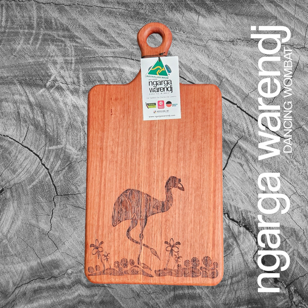 BLUE GUM MEDIUM RECTANGLE PADDLE BOARD ASSORTED DESIGNS