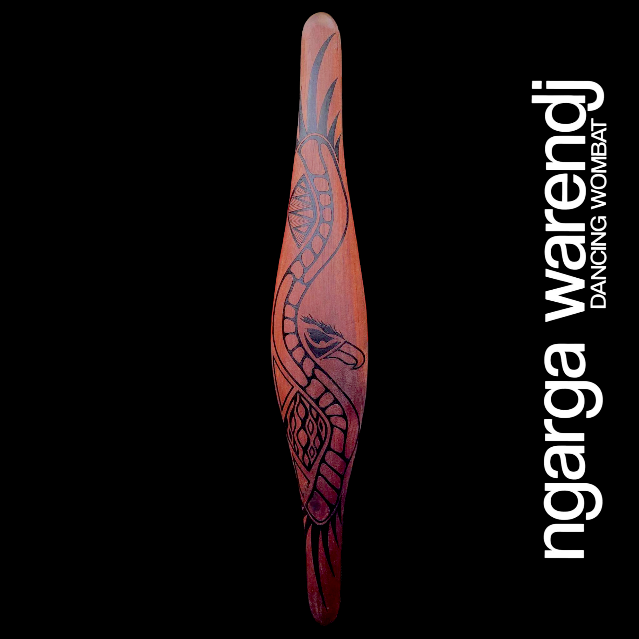 Brooch / Pin Bundjil the Wedge Tailed Eagle 2 - Ngarga Warendj