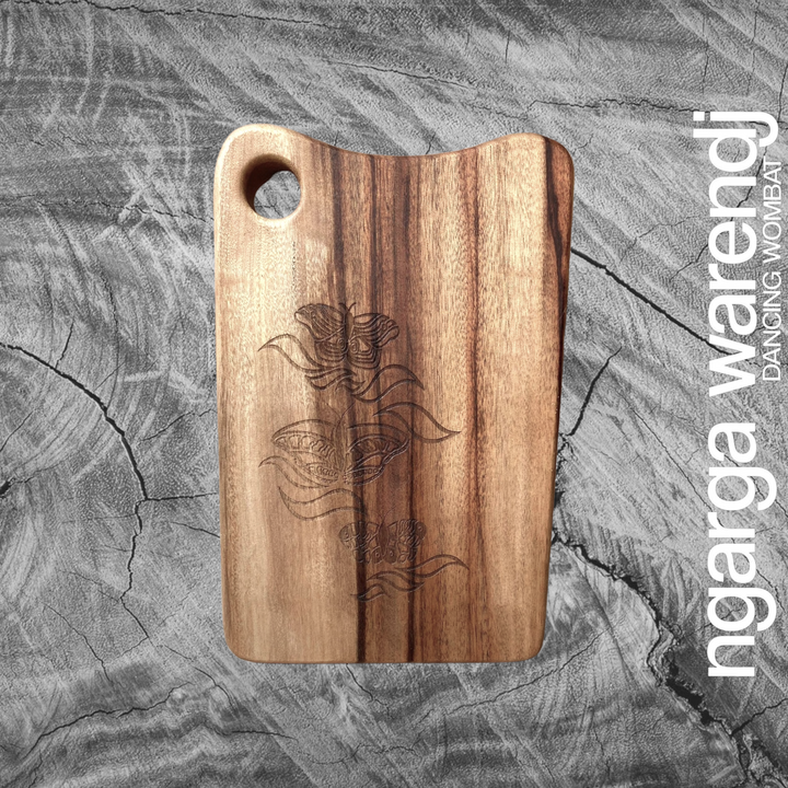 CAMPHOR LAUREL BOARD - MINI RECTANGLE ASSORTED DESIGNS