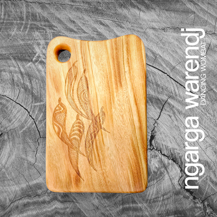 CAMPHOR LAUREL BOARD - MINI RECTANGLE ASSORTED DESIGNS