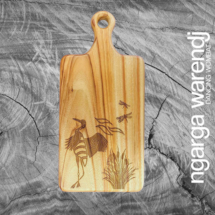 CAMPHOR LAUREL MEDIUM RECTANGLE PADDLE BOARD - ASSORTED DESIGNS