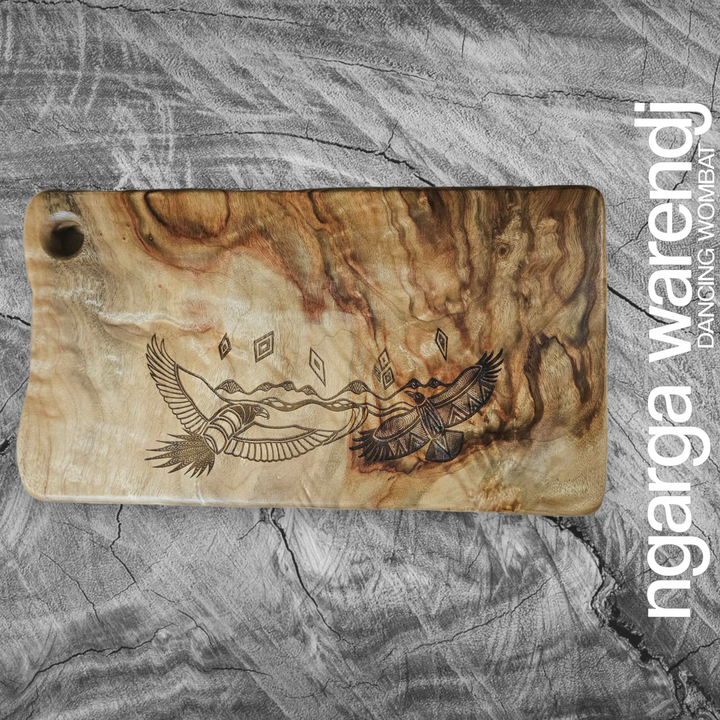 CAMPHOR LAUREL BOARD - RECTANGLE ASSORTED DESIGNS