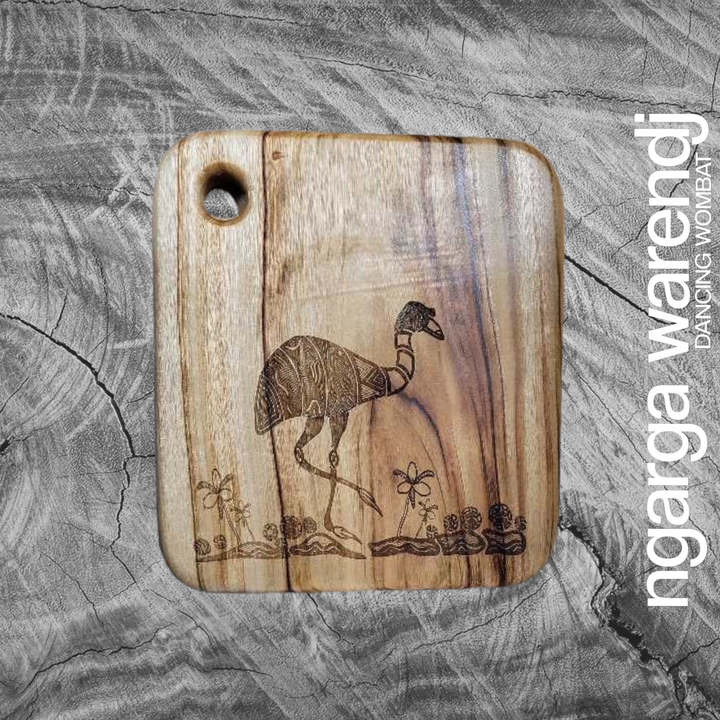 CAMPHOR LAUREL SQUARE BOARD - ASSORTED DESIGNS