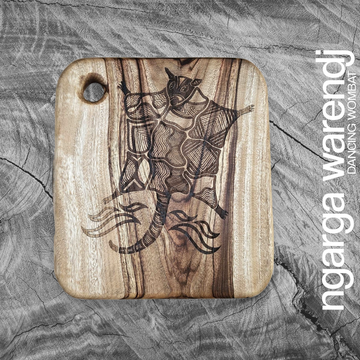 CAMPHOR LAUREL SQUARE BOARD - ASSORTED DESIGNS