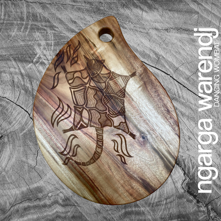 CAMPHOR LAUREL BOARD SMALL TEAR - ASSORTED DESIGNS