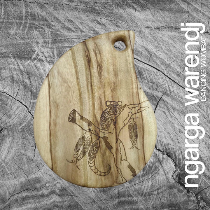 CAMPHOR LAUREL BOARD SMALL TEAR - ASSORTED DESIGNS