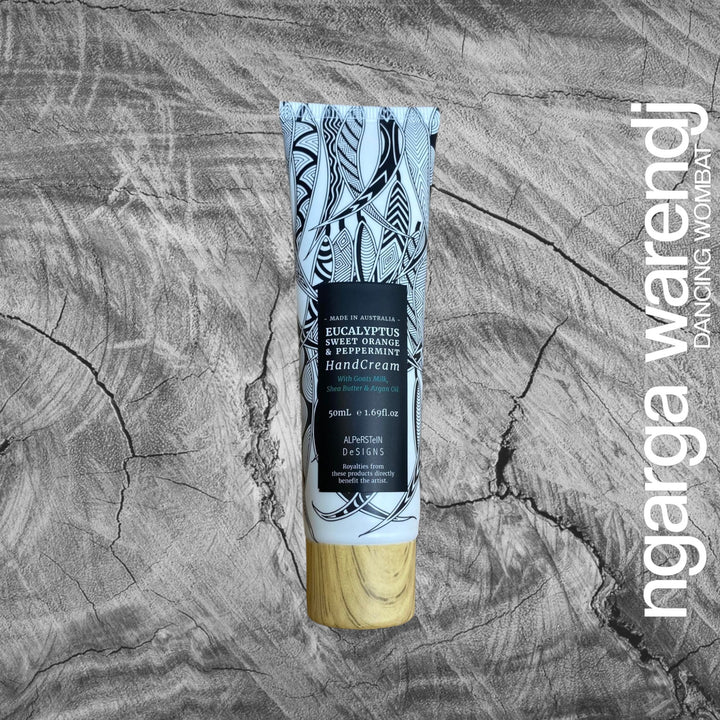 Ngarga Warendj Gift Box Hamper Pack 5 - Rectangle Acacia Board - Journal - Hand Cream - Body Bar - Chocolate - Card