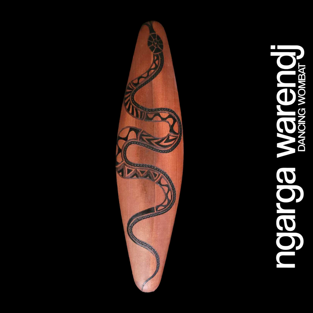 OOAK WALL SHIELD - GAAN THE SNAKE DESIGN