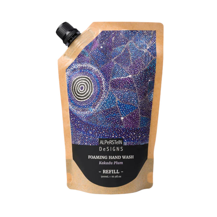 FOAMING HAND WASH REFILL - ASSORTED ABORIGINAL ART DESIGNS AND FRAGRANCES