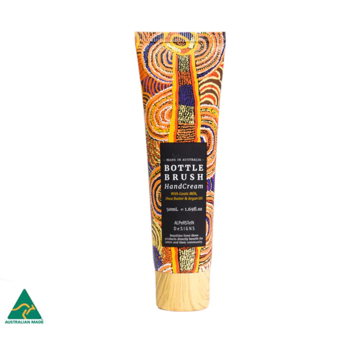HAND CREAM 50ML - ASSORTED ABORIGINAL ART DESIGNS AND FRAGRANCES