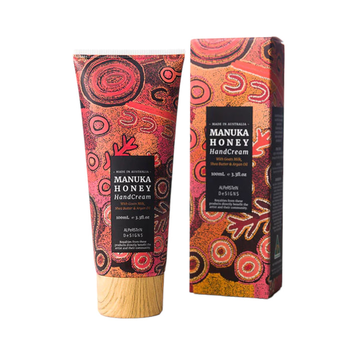 HAND CREAM 100ML - ASSORTED ABORIGINAL ART DESIGNS AND FRAGRANCES