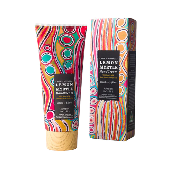 HAND CREAM 100ML - ASSORTED ABORIGINAL ART DESIGNS AND FRAGRANCES