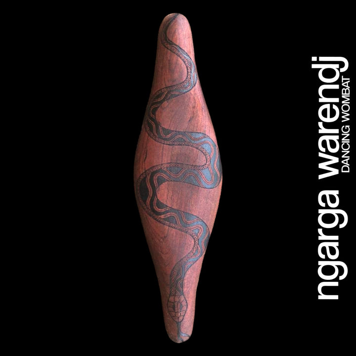 PARRYING SHIELD SMALL WIDE - GAAN SNAKE DESIGN