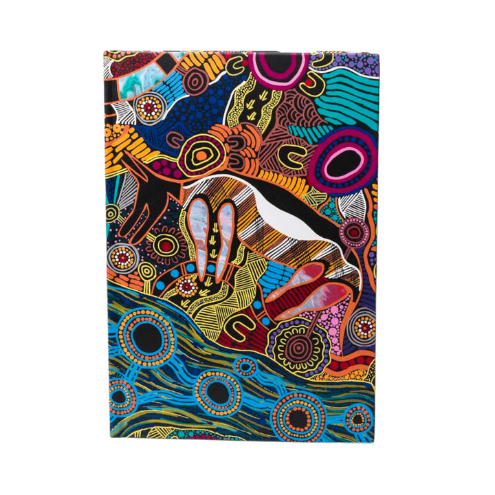 HARD COVER A5 JOURNAL - ASSORTED ABORIGINAL ART DESIGNS