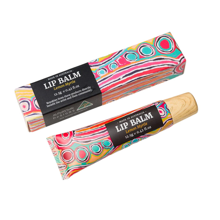 LIP BALM - ASSORTED ABORIGINAL ART DESIGNS AND FRAGRANCES