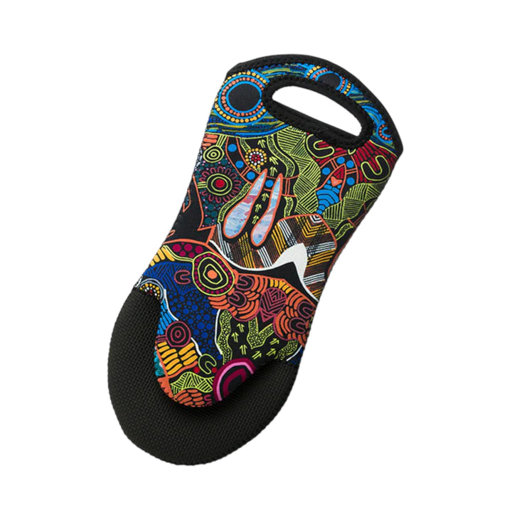 OVEN MITT NEOPRENE  - ASSORTED ABORIGINAL ART DESIGNS