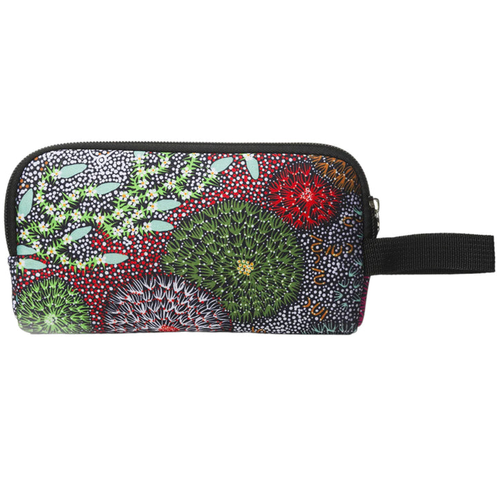 PENCIL CASES NEOPRENE - ASSORTED ABORIGINAL ART DESIGNS
