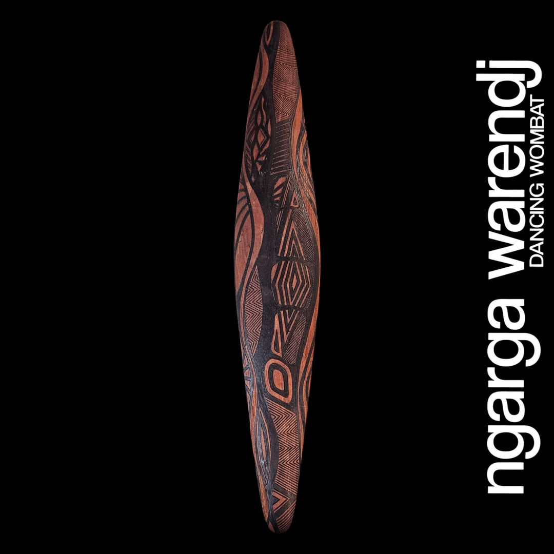OOAK WALL SHIELD - BARRING TRACK JOURNEY DESIGN