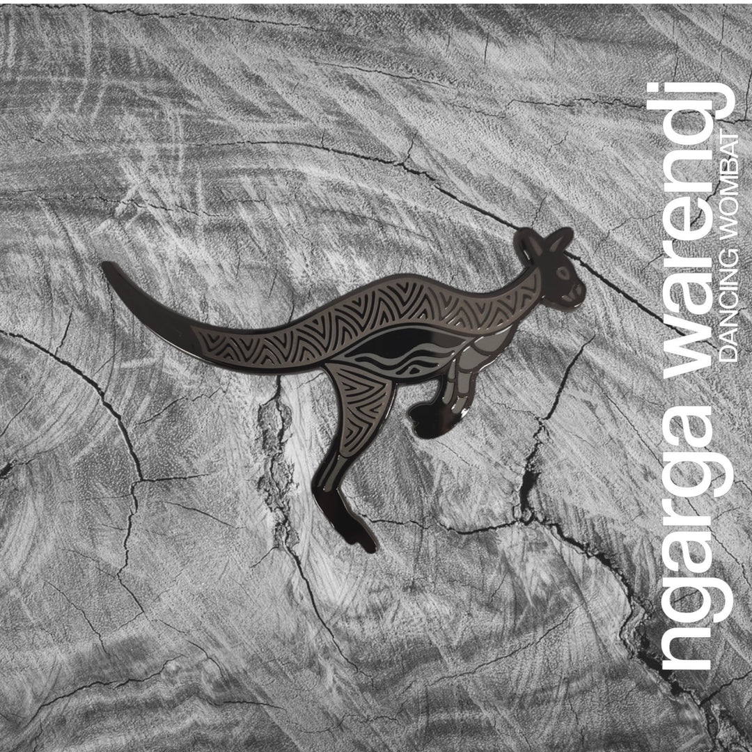 NGARGA WARENDJ - KANGAROO LAPEL PIN * NEW *