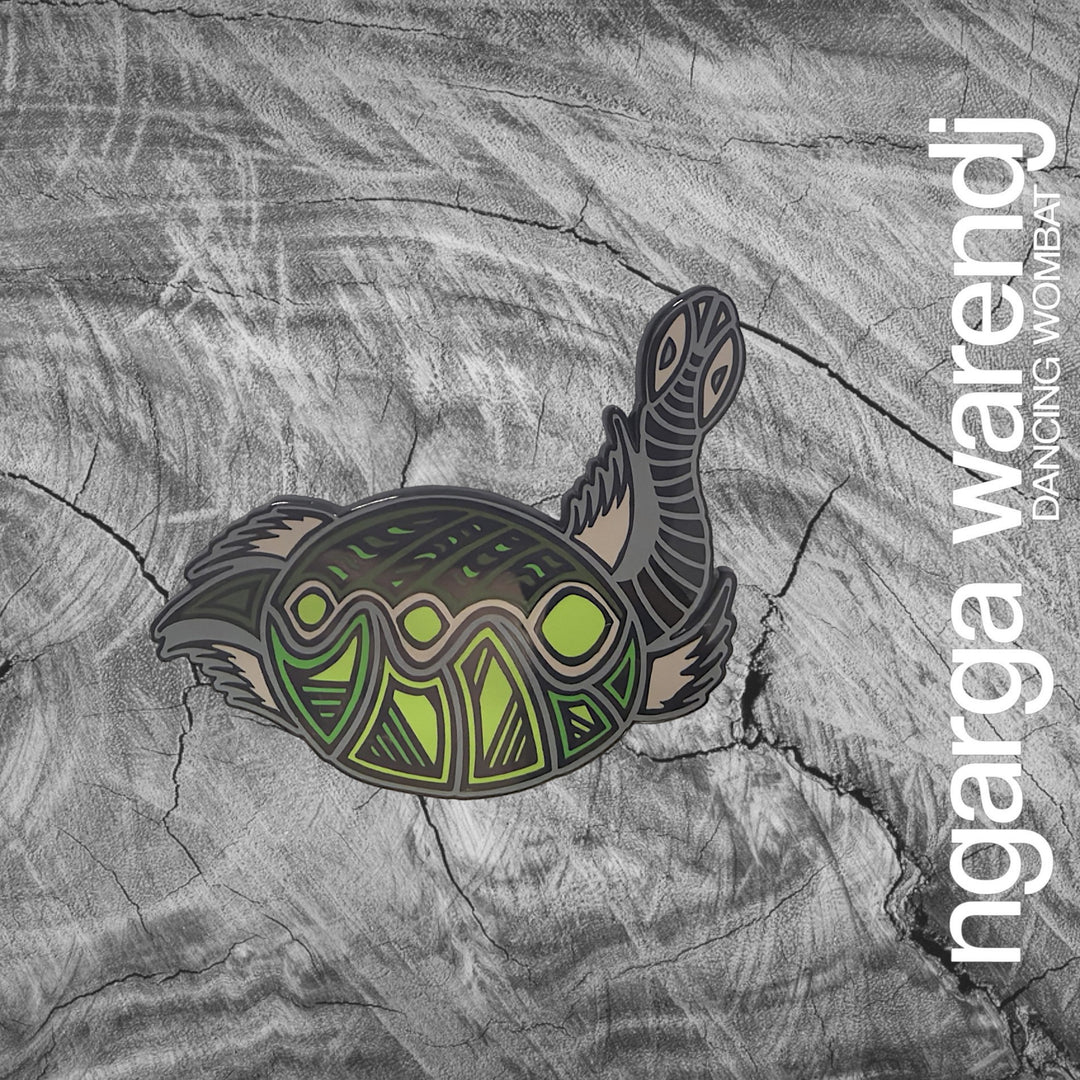 NGARGA WARENDJ - TURTLE LAPEL PIN * NEW *