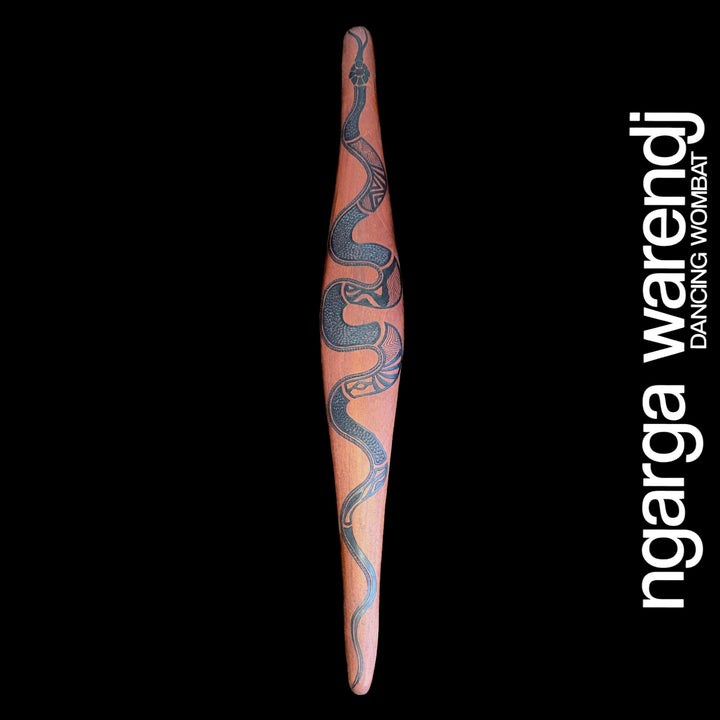 PARRYING SHIELD LARGE - GAAN THE SNAKE DESIGN