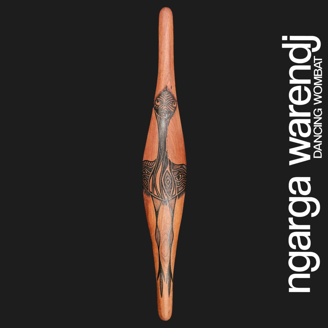 PARRYING SHIELD LARGE WIDE - BARRAMUL THE EMU DESIGN