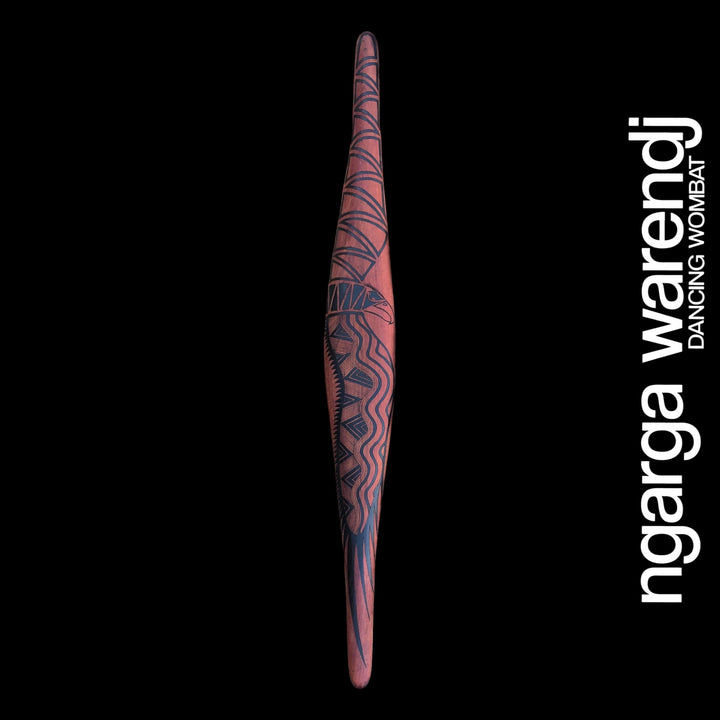 PARRYING SHIELD LARGE - BUNJIL THE WEDGE TAILED EAGLE DESIGN