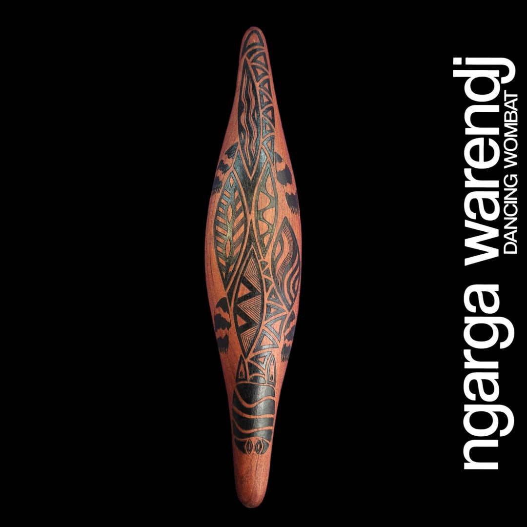 PARRYING SHIELD SMALL - BUDJA THE PLATYPUS DESIGN