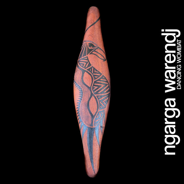 PARRYING SHIELD SMALL - BUNJIL THE WEDGE TAILED EAGLE DESIGN