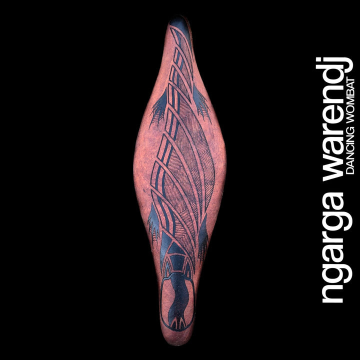 PARRYING SHIELD SMALL WIDE - BUDJA PLATYPUS DESIGN