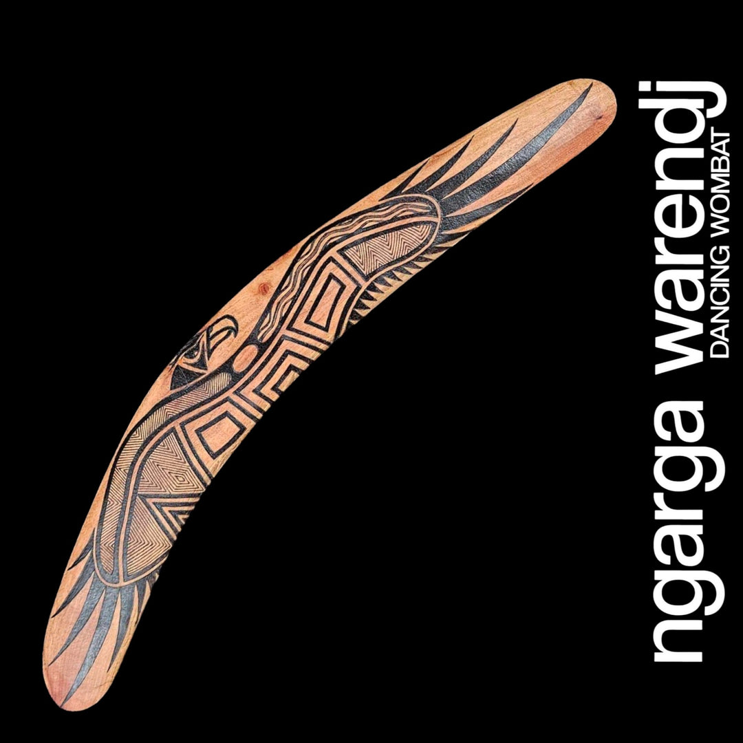 BUNJIL EAGLE BOOMERANG WANGIM RED BOX LARGE