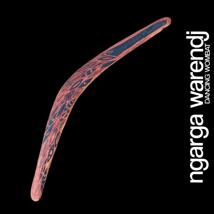 GAWARRN THE ECHIDNA BOOMERANG WANGIM REDGUM LARGE