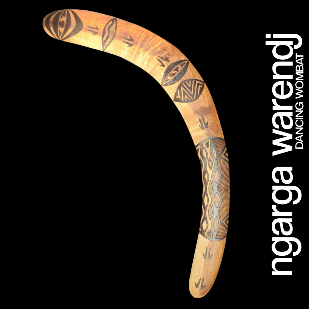 BOOMERANG WANGIM BLACKWOOD X-LARGE - BARRING (TRACK) DESIGN