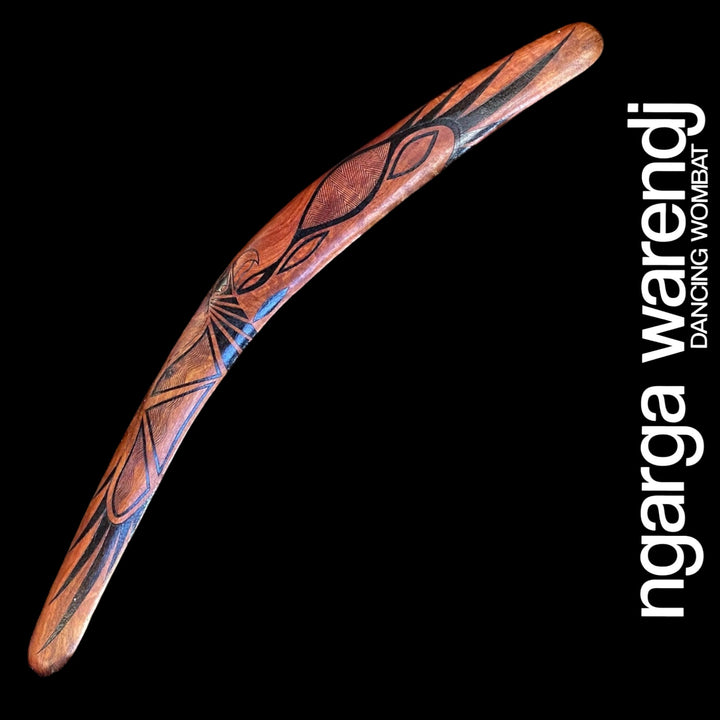 BUNDJIL WEDGE TAILED EAGLE BOOMERANG WANGIM BLACKWOOD ACACIA  X-LARGE