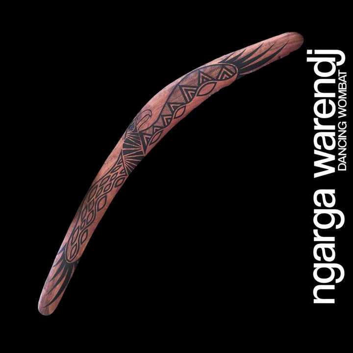 BUNDJIL WEDGE TAILED EAGLE BOOMERANG WANGIM BLACKWOOD ACACIA  X-LARGE