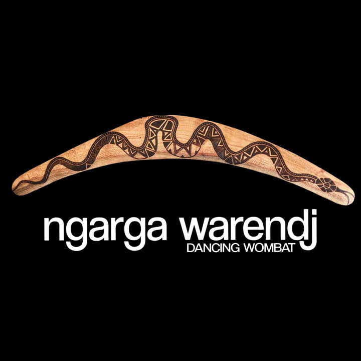 GAAN THE SNAKE BOOMERANG WANGIM QLD SILKY OAK X-LARGE