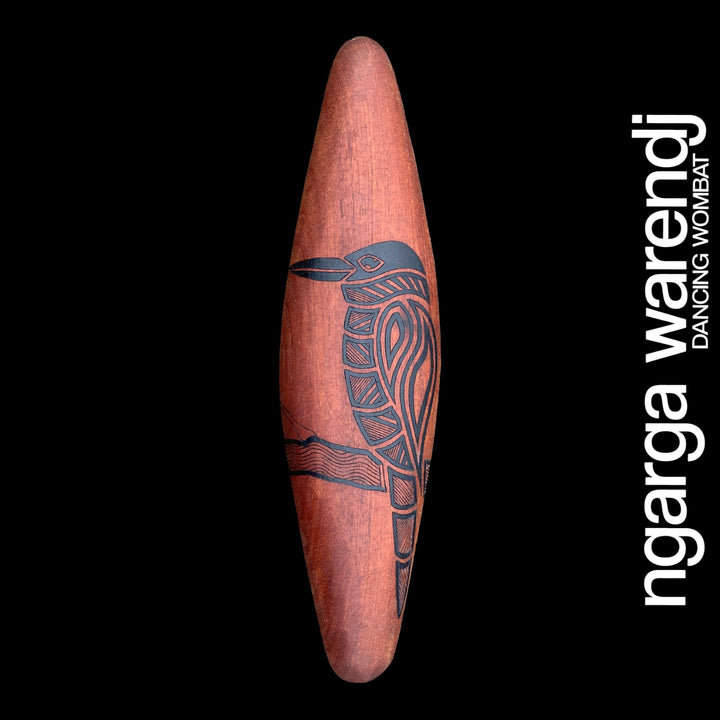 WALL SHIELD MEDIUM - GARRNG GARRNG KOOKABURRA DESIGN