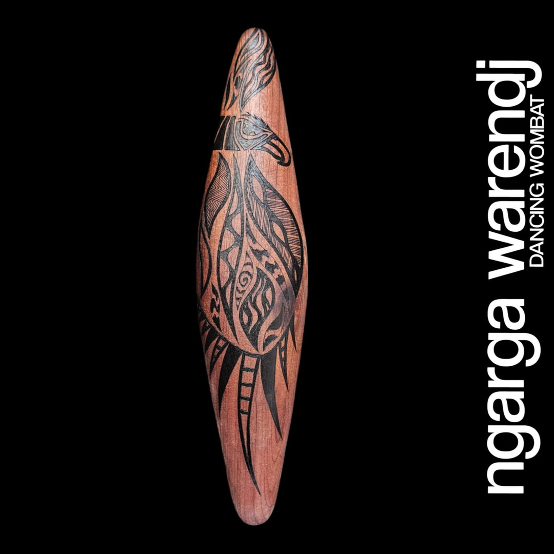 WALL SHIELD SMALL - BUNJIL THE WEDGE TAIL EAGLE DESIGN