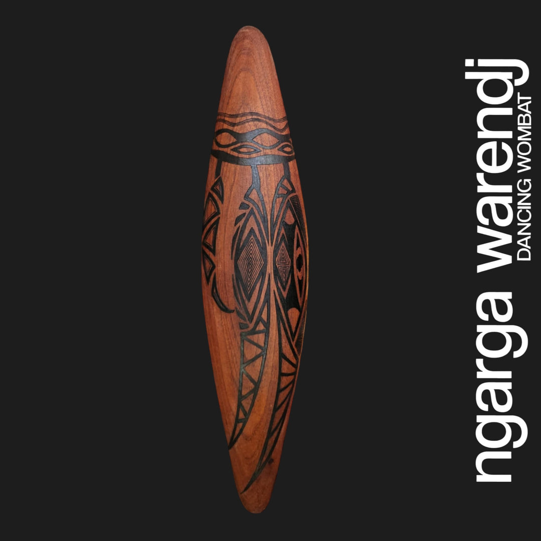 WALL SHIELD SMALL - WOMINDJEKA GUM LEAVES DESIGN