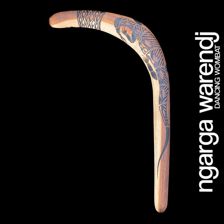 DHULIN THE GOANNA BOOMERANG WANGIM BLACKWOOD X-LARGE