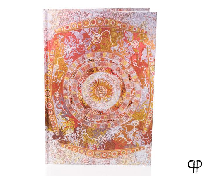 HARD COVER A5 JOURNAL - ASSORTED ABORIGINAL ART DESIGNS