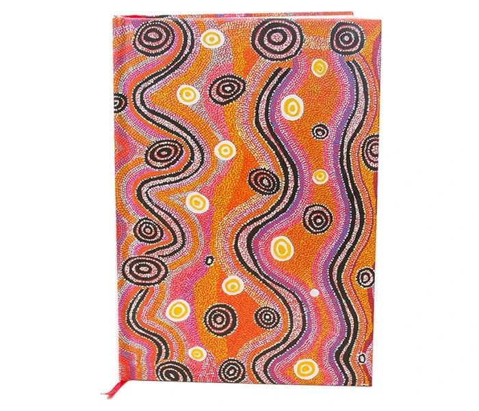 HARD COVER A5 JOURNAL - ASSORTED ABORIGINAL ART DESIGNS