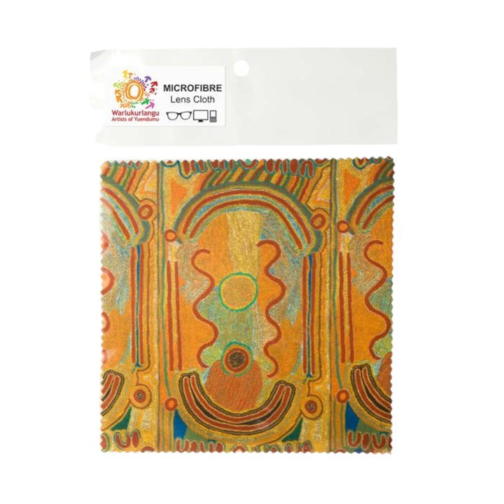 LENS CLOTHS - Aboriginal Art Designs by Warlukurlangu Artists