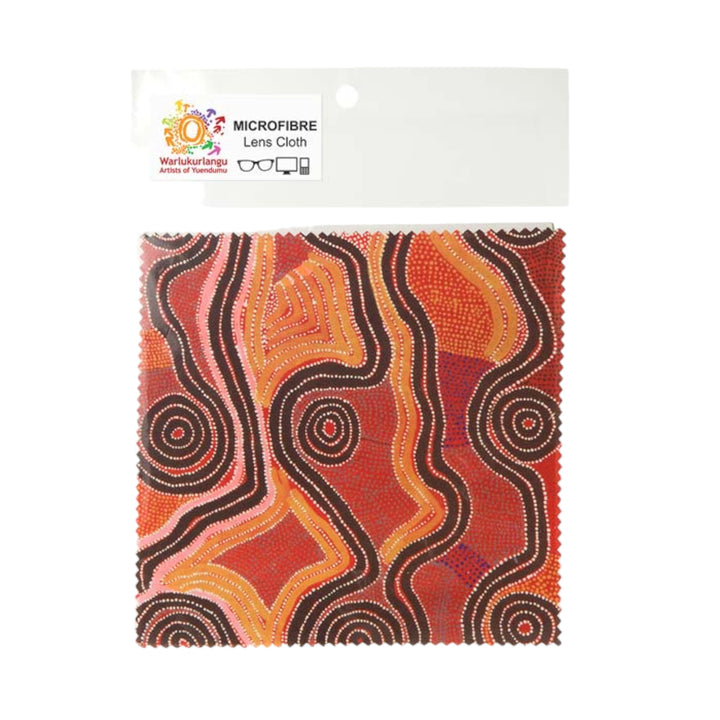 LENS CLOTHS - Aboriginal Art Designs by Warlukurlangu Artists