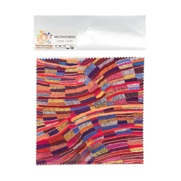 LENS CLOTHS - Aboriginal Art Designs by Warlukurlangu Artists