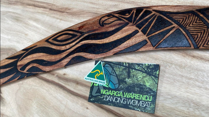 BUNDJIL WEDGE TAILED EAGLE BOOMERANG WANGIM REDBOX