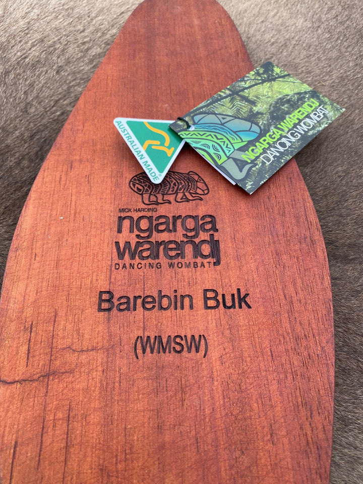 WALL SHIELD SMALL WIDE - BAREBIN BUK TURTLE DESIGN