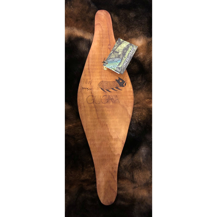 PARRYING SHIELD SMALL WIDE - POSSUM CLOAK DESIGN-Ngarga Warendj