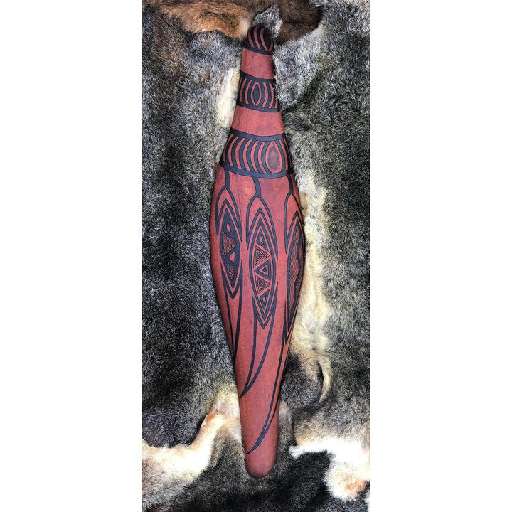 PARRYING SHIELD SMALL - WOMINDJEKA GUM LEAVES DESIGN