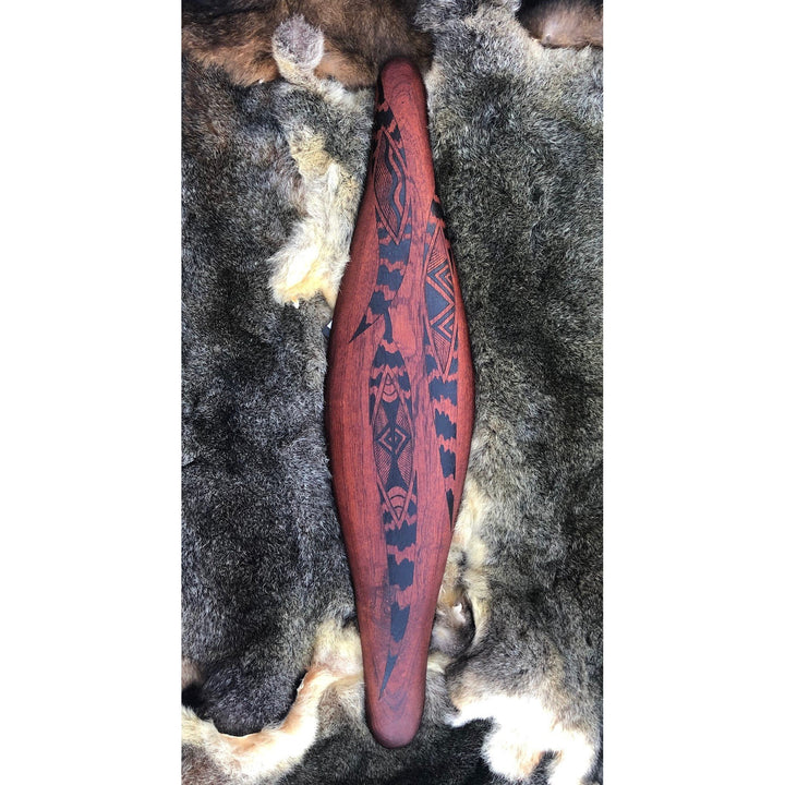 PARRYING SHIELD SMALL - WOMINDJEKA GUM LEAVES DESIGN